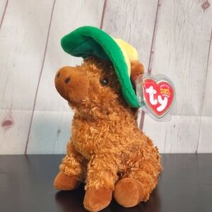 Y2K 2003 Ty Beanie Baby Siesta Mexican Donkey Stuffed Plush Toy Collectible